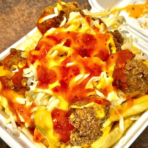 Cluckin' Chicken Loaded Fries