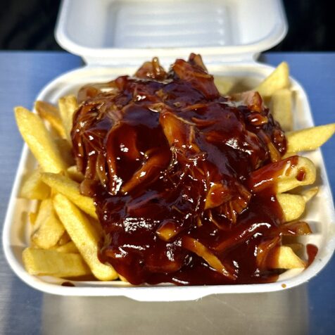 BBQ Pulled Pork Loaded Fries