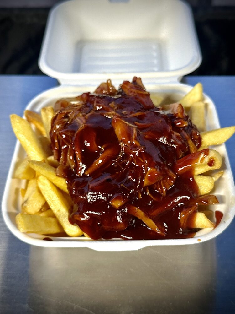BBQ Pulled Pork Loaded Fries