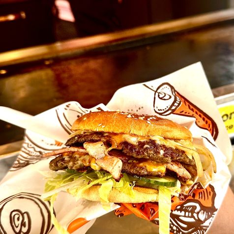 Double Smash Beef Burger