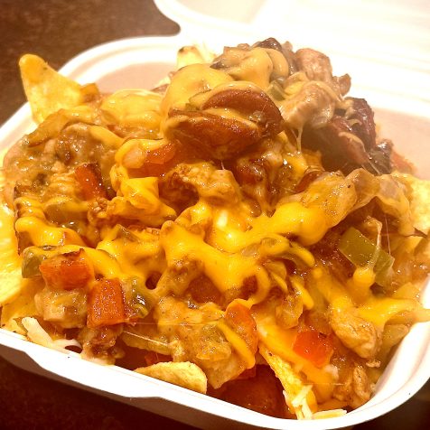 Chorizo & Chicken Loaded Nachos