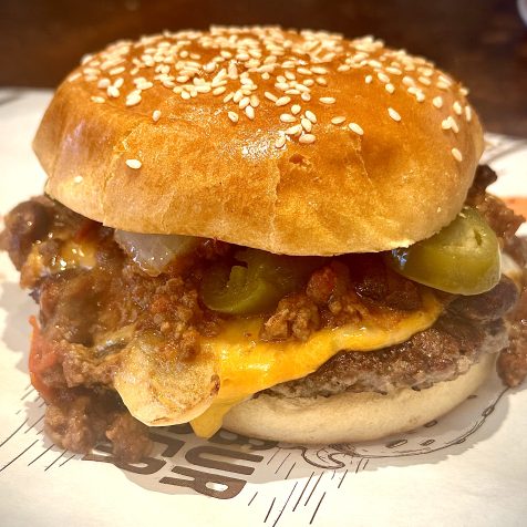 Spicy Chilli Steak Beef Burger