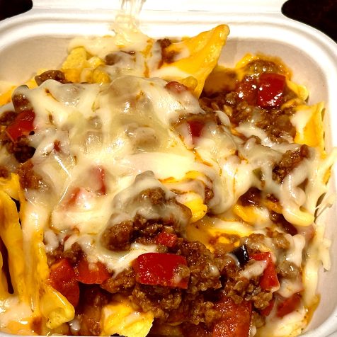 Chilli Loaded Nachos