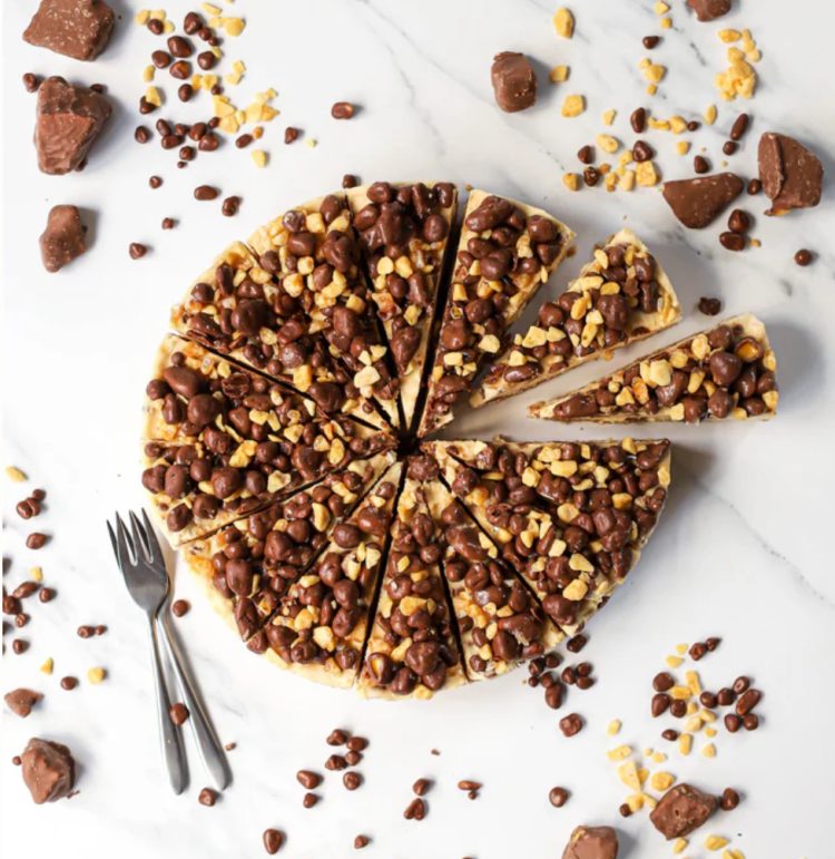 Honeycomb Golden Nugget Cheesecake