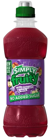 Apple & Blackcurrant Simply Fruity 330ml